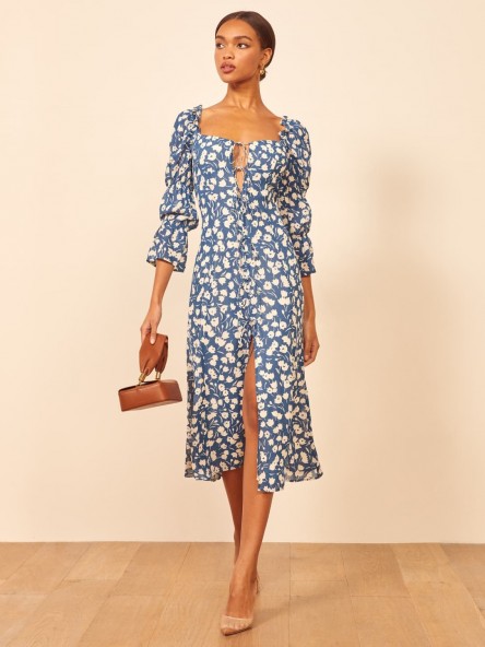 Reformation Dress in Tuli | romantic looks for 2020