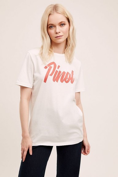 Pyrus Ibby Pinot-Logo Tee / printed T-shirt