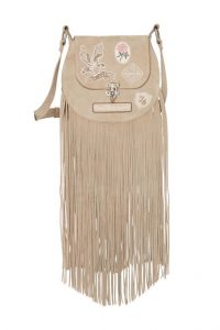 SPELL and the GYPSY COLLECTIVE ERIN EVENING BAG Dove | fringed shoulder bags | festival style handbags