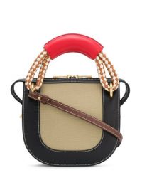 MARNI Bonnie rope-handle handbag / small contemporary handbag