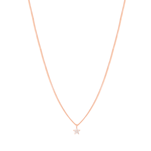 Astrid & Miyu Mystic Star Necklace in Rose Gold / tiny pendants / delicate necklaces