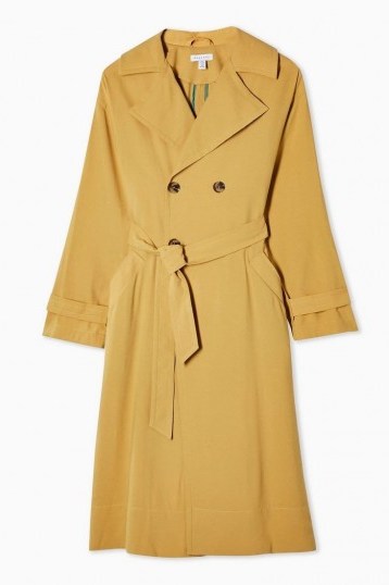 Topshop Sand Trench Coat - flipped