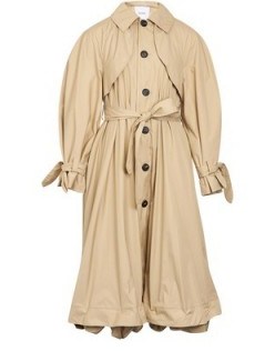 PATOU Puff Sleeved Trench - flipped