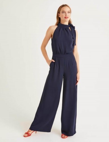 BODEN Angelica Jumpsuit Navy / occasion jumpsuits