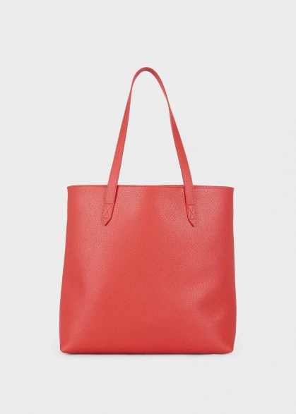 HOBBS ASHWELL TOTE BAG HOT ORANGE / colour pop for spring outfits / - flipped