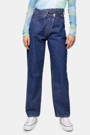 Topshop Boutique Asymmetric Boy Jeans - flipped