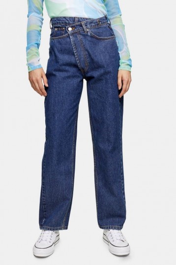 Topshop Boutique Asymmetric Boy Jeans