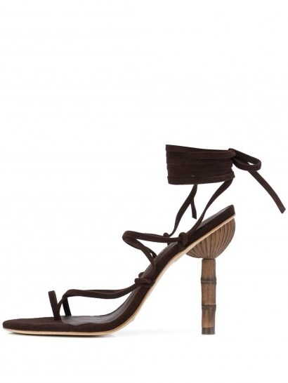 CULT GAIA Adina strappy sandals / ankle wraps - flipped
