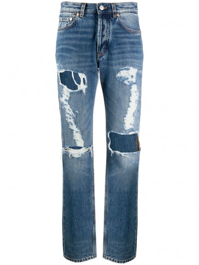 GIVENCHY ripped distressed jeans