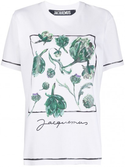 JACQUEMUS Le T-shirt Mala in White
