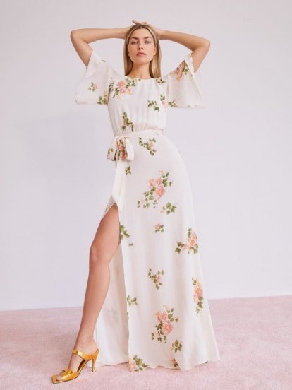 Reformation Pansy Dress in Marcona | dresses for summer parties - flipped