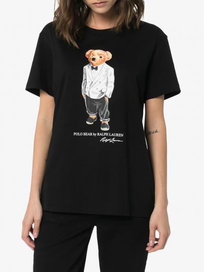 POLO RALPH LAUREN Tux Polo Bear print T-shirt