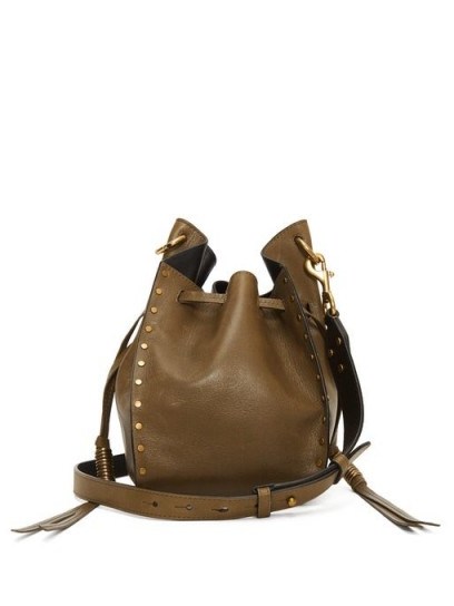 ISABEL MARANT Radja studded leather cross-body bag - flipped