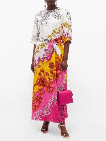 ERDEM Rivera Modotti Wallpaper-print cotton-sateen dress – matches fashion