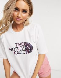 ASOS The North Face Boyfriend Easy t-shirt in white