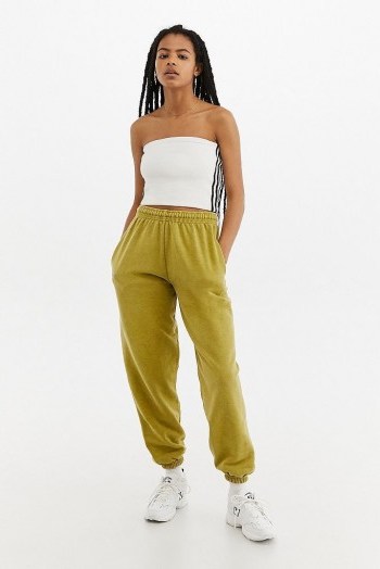iets frans… Olive Green Joggers - flipped