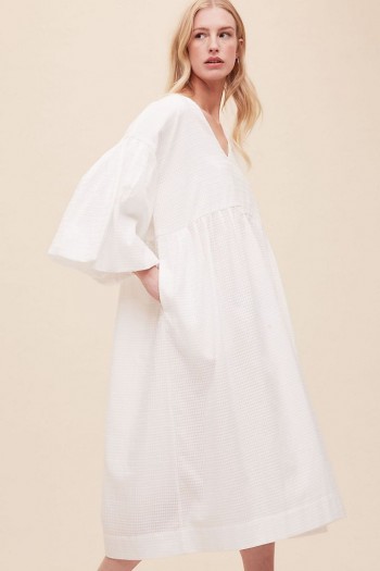 Kowtow Yoshi Organic-Cotton Dress ~ voluminous summer dresses