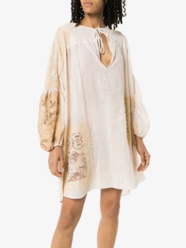 BY WALID Abigail 19th century smock tunic ~ feminine summer wear