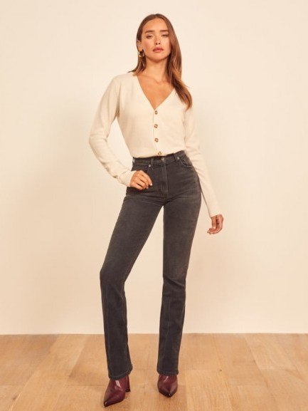 REFORMATION Cindy Bootleg Jean – Erie - flipped