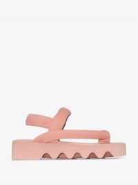 Issey Miyake Pink Bounce Sandals