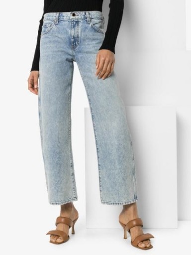 KHAITE Kerrie straight leg jeans