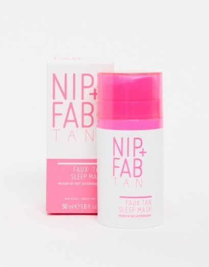 NIP+FAB Faux Tan Sleep Mask 50ml – overnight tanning face masks