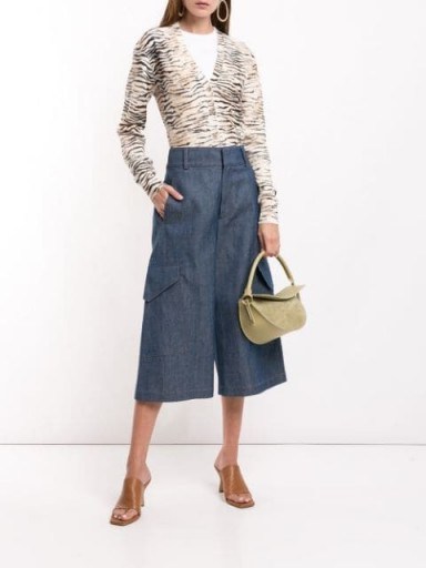 SIES MARJAN flared cropped jeans - flipped