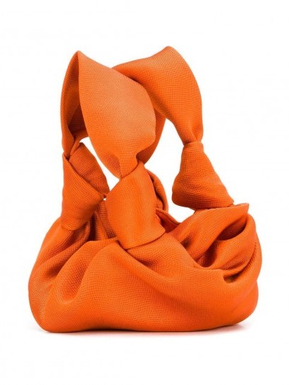 THE ROW Ascot orange tote bag - flipped