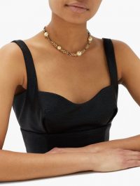 SPINELLI KILCOLLIN Varuna MX pearl & 18kt gold necklace