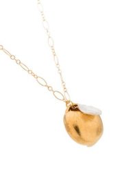 ALIGHIERI 24K gold-plated The Jaja pearl necklace | pendant necklaces