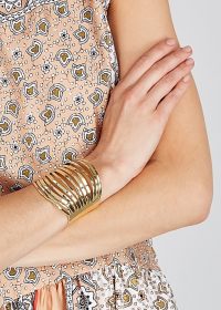 ARIANA BOUSSARD-REIFEL Koba brass bracelet / statement cuffs
