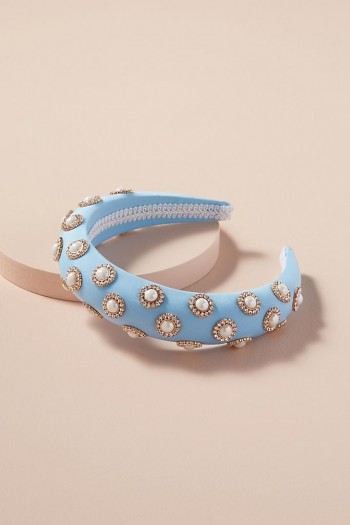 Alice & Blair Swarovski Crystal Headband Sky / blue embellished headbands