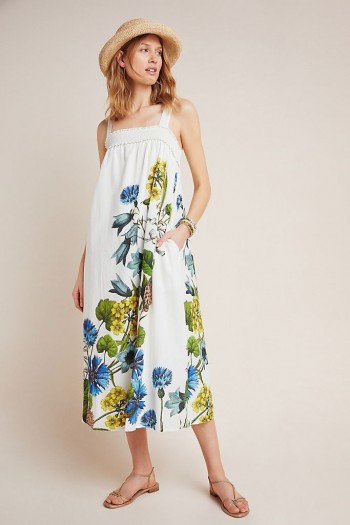 Maeve Bettie Maxi Dress / flower print sundress