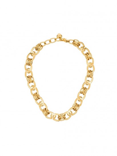 BRINKER & ELIZA Juliet gold-tone necklace / chunky chain necklaces