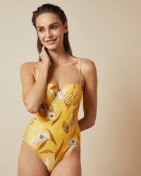 Ted Baker ROSETTI Cabana balconette swimsuit ~ floral swimsuits