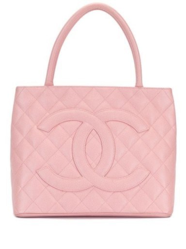 CHANEL PRE-OWNED 2005 quilted CC tote bag – designer handbag - flipped