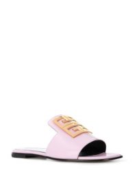 GIVENCHY 4G light pink leather sandals | chic luxe summer sandal