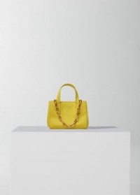 tibi Le Client Mini Bag Lemon | small summer handbags