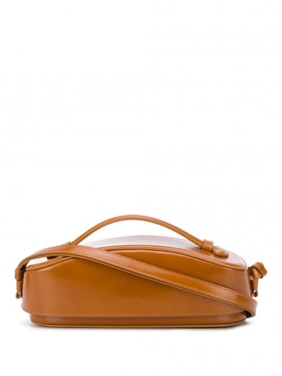 LOW CLASSIC Structure tote | small camel brown handbag