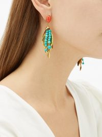 AURÉLIE BIDERMANN Monterosso 18kt gold-plated earrings