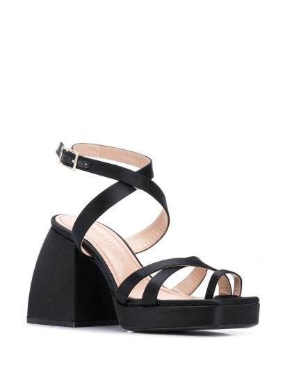 NODALETO Bulla Siler strappy sandals / chunky heeled sandal
