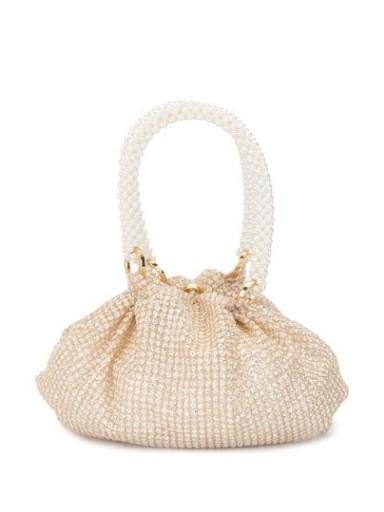 0711 sparkly Shu tote | small gold-tone bags