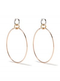 SPINELLI KILCOLLIN 18kt gold Altaire diamond hoops | large luxury hoop earrings
