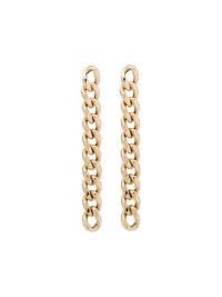 ZOË CHICCO 14kt gold chain drop earrings