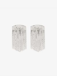 Anissa Kermiche Silver-Plated Fil D’Argent Earrings / glamorous tasseled drops