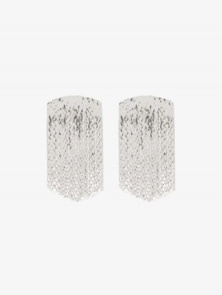 Anissa Kermiche Silver-Plated Fil D’Argent Earrings / glamorous tasseled drops