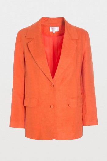 Hosbjerg Rosie Blazer Orange ~ vibrant coloured jackets