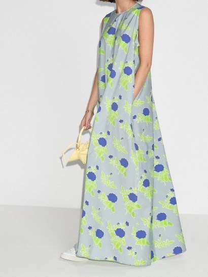 Bernadette Harley floral-print maxi dress / relaxed fit summer dresses - flipped