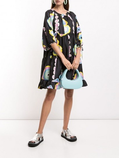 Cynthia Rowley Penelope blossom print dress | vintage look prints - flipped