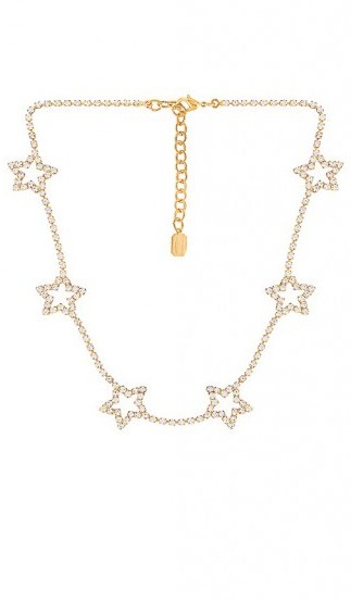Elizabeth Cole Lively Necklace | crystal embellished necklaces - flipped